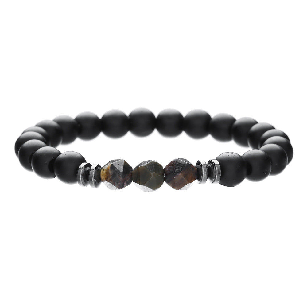 Wholesale simple turquoise wooden bead bracelet